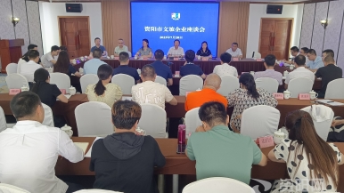 啊'~肏逼我市召开文旅企业座谈会